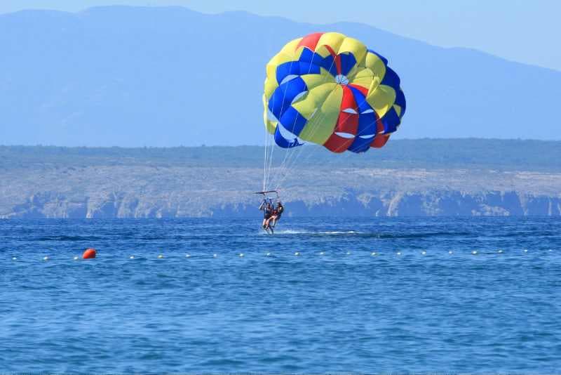 Parasailing at Tanjung Benoa Beach