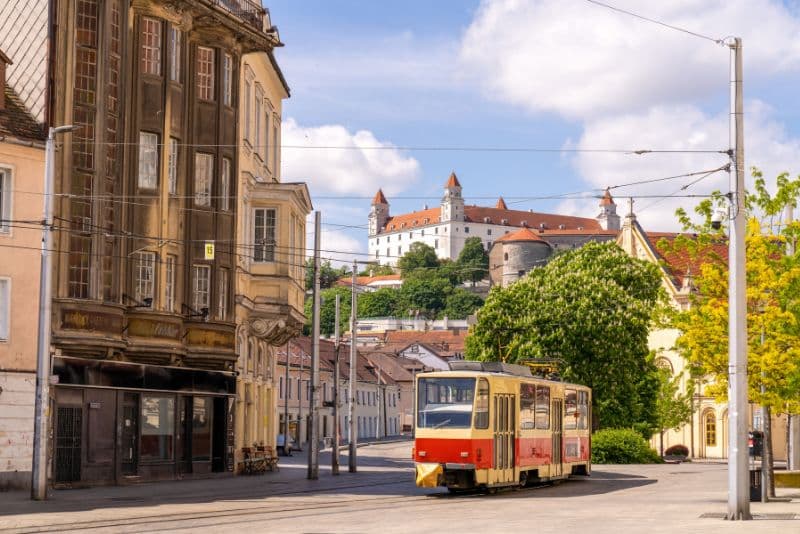 Trams in Prague