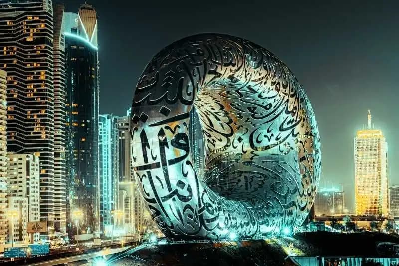 Dubai sand dunes