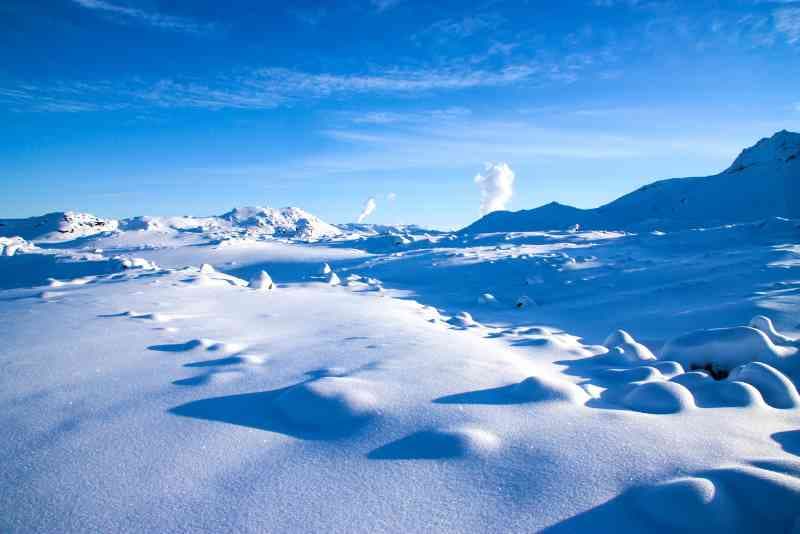 Blafjoll mountains