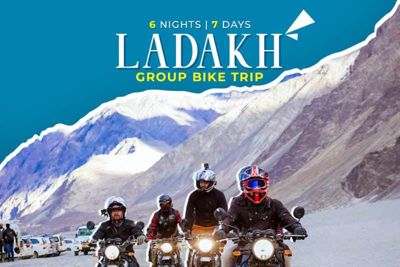 7 Days of LEH LADAKH Group Bike Adventure  Tour