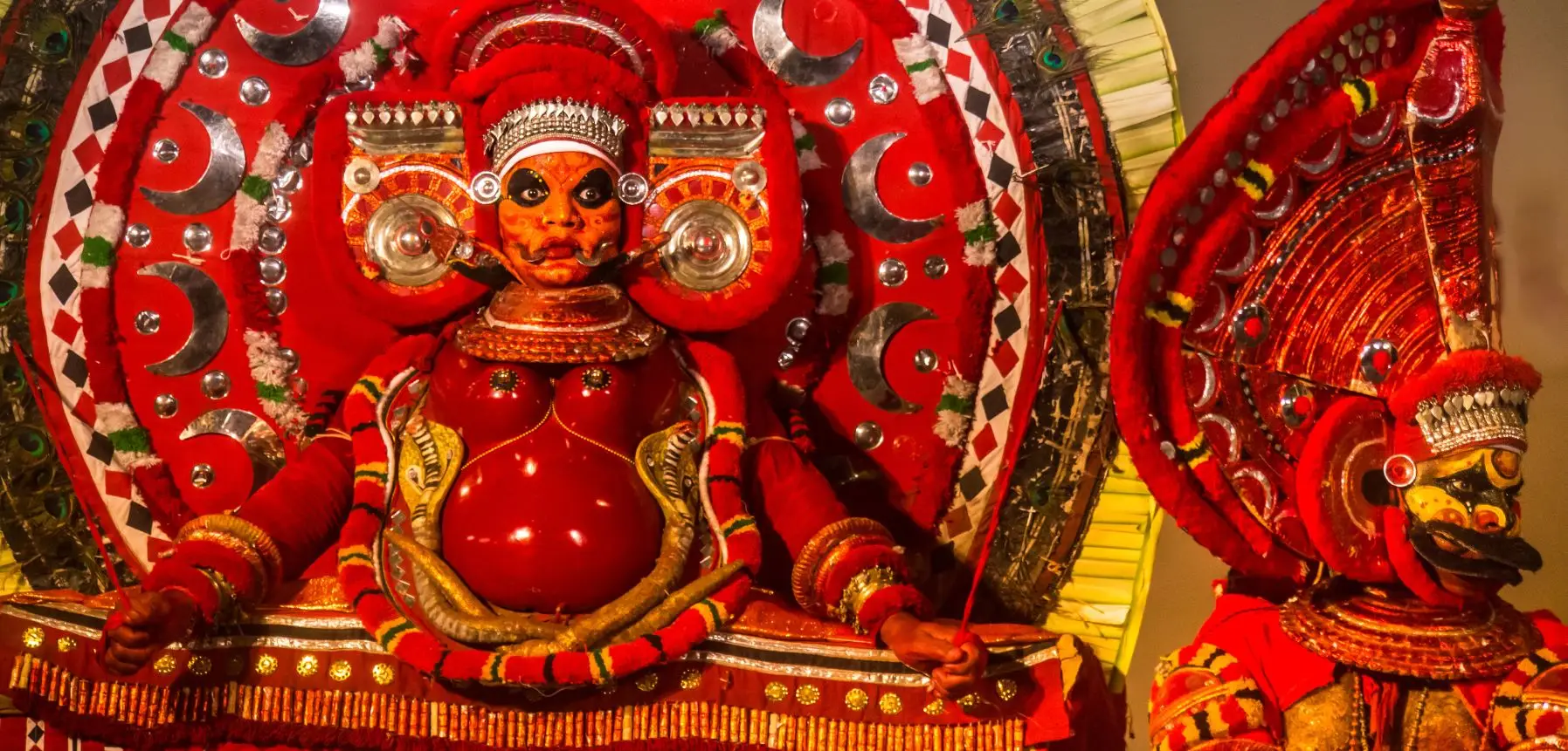 Theyyam performance in Kochi