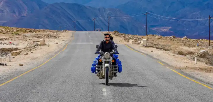 biking tours in india