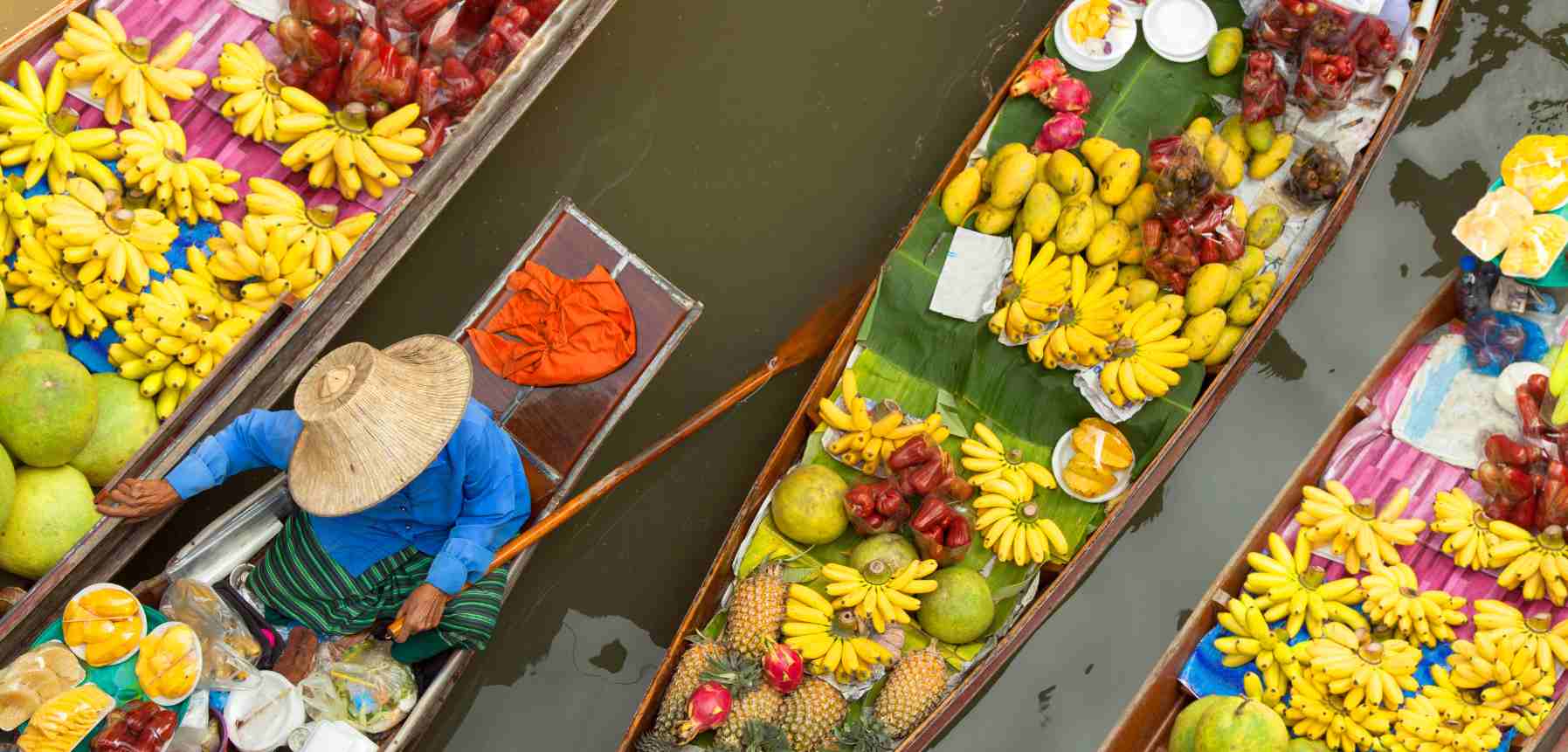 Explore the Floating Markets