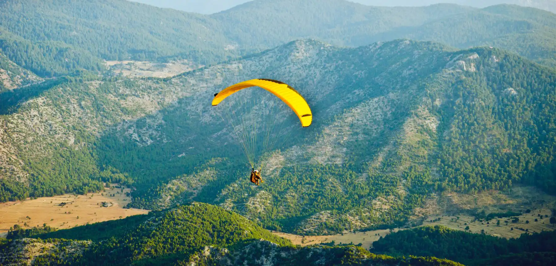 Appreciate the Valley through Paragliding